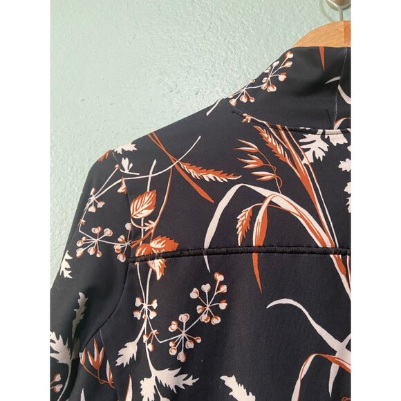 Columbia Women's Black Brown‎ Floral Pullover Sweater Top Size Small - Picture 6 of 9